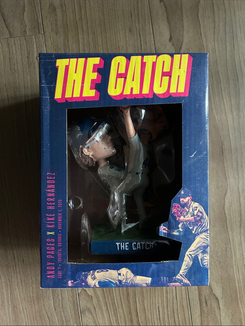 “The Catch” Andy Pages x Kike Hernandez Bobblehead - Los Angeles Dodgers 2026